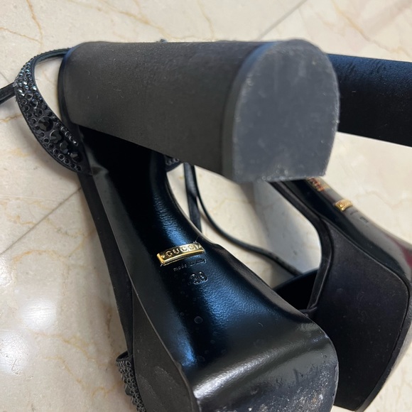 Gucci platform dressy sandals - Picture 3 of 8